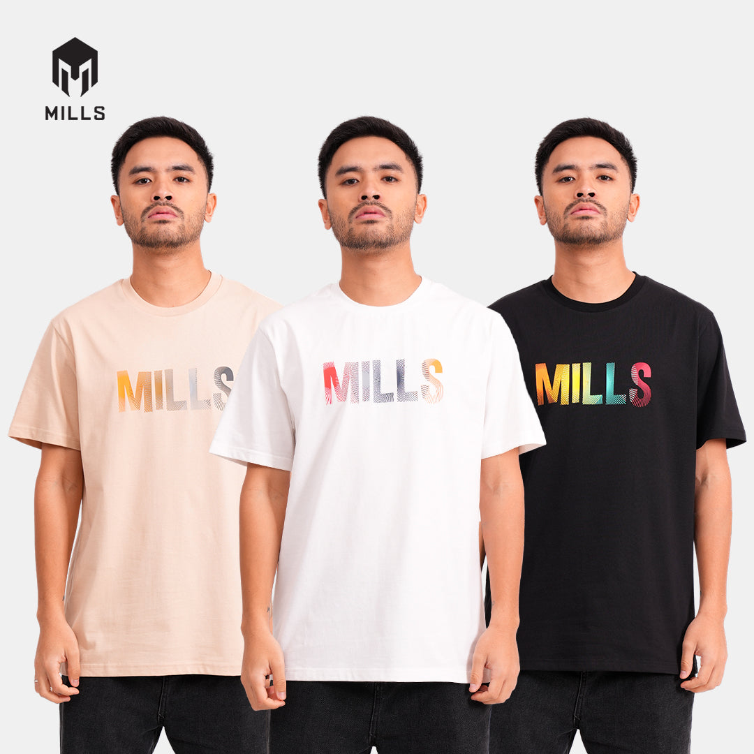 MILLS Kaos Oblong Katun Cotton Fireworks T-shirt 00300059