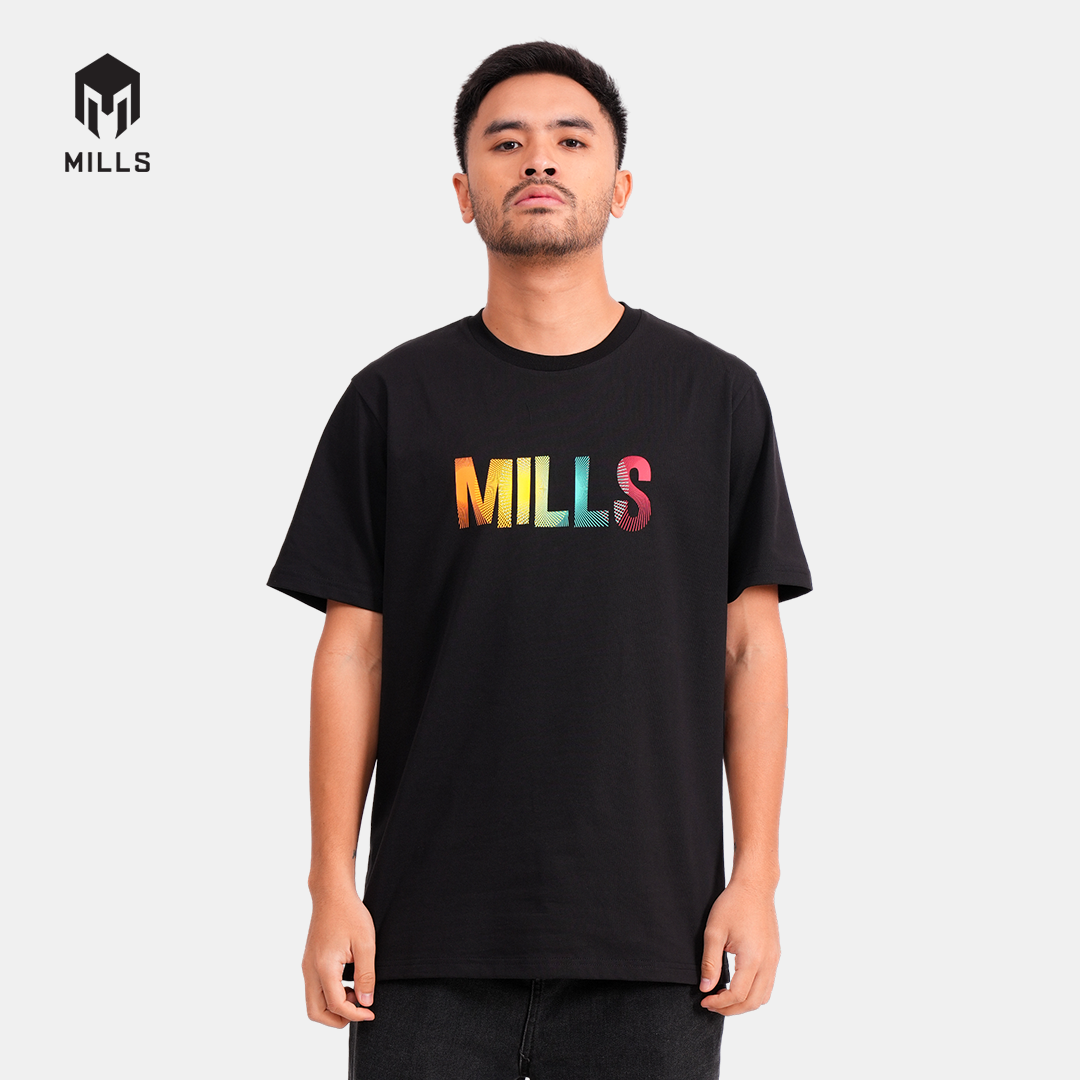 MILLS Kaos Oblong Katun Cotton Fireworks T-shirt 00300059