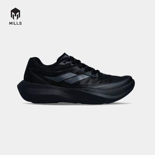 MILLS SEPATU LARI RUNNING SHOES TREXIMO RUSHER  ALL BLACK 9109304