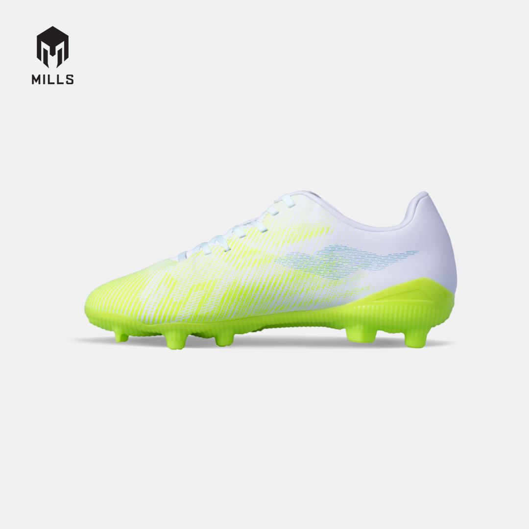 MILLS SEPATU SEPAKBOLA VALAX 2.0 FG JR WHITE/LASER.LIME 9208904