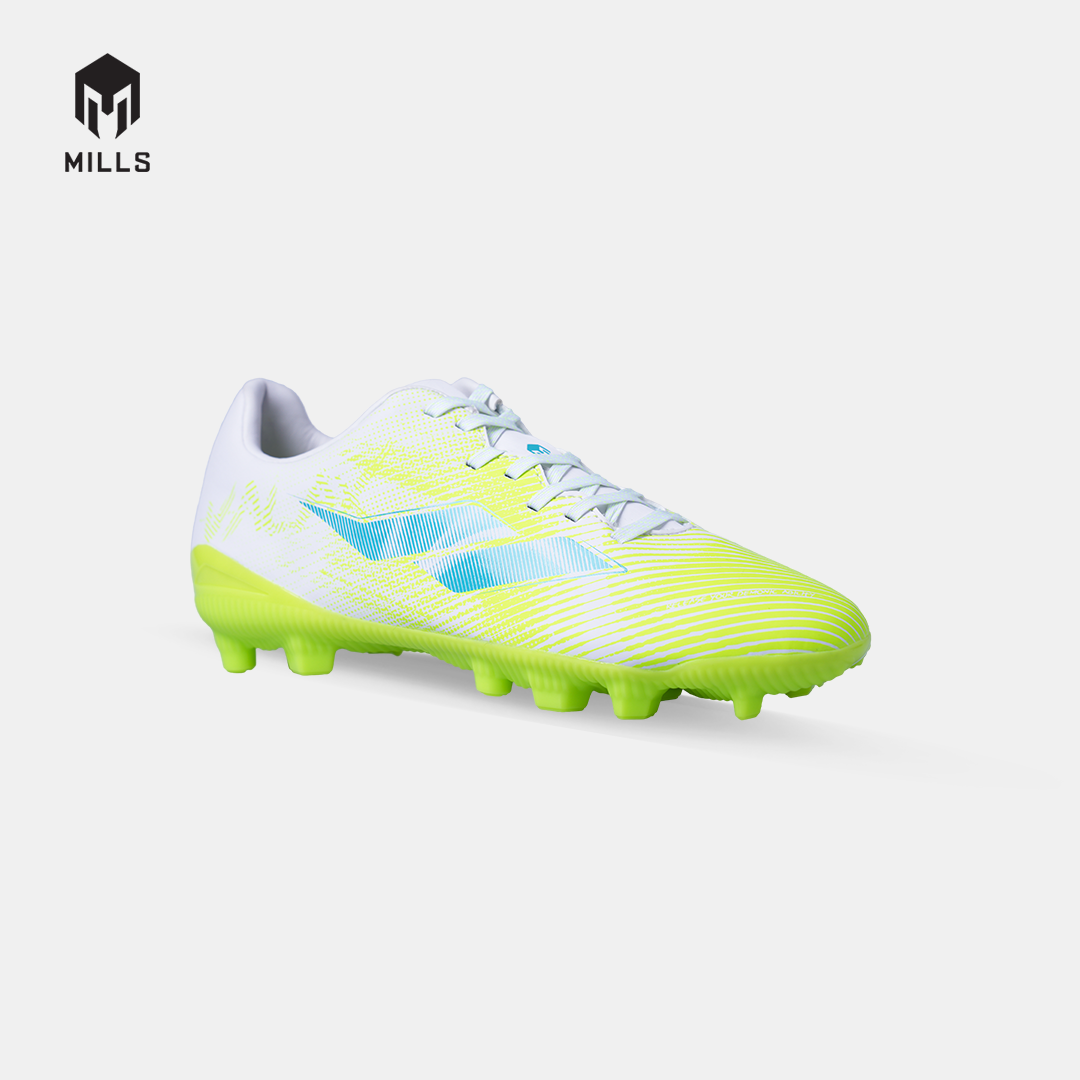 MILLS SEPATU SEPAKBOLA VALAX 2.0 FG JR WHITE/LASER.LIME 9208904