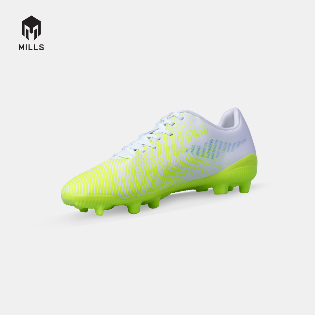 MILLS SEPATU SEPAKBOLA VALAX 2.0 FG JR WHITE/LASER.LIME 9208904