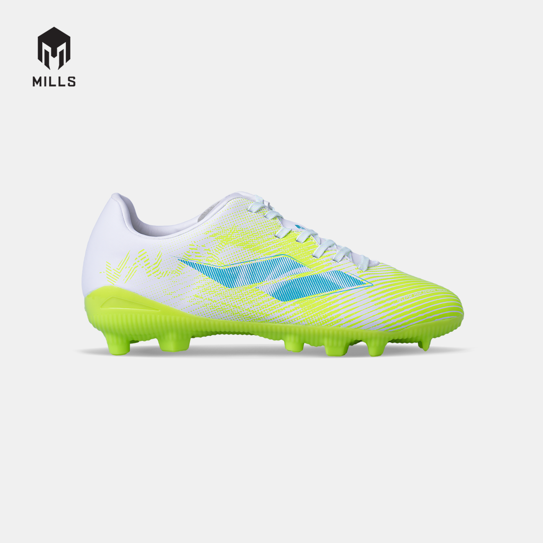 MILLS SEPATU SEPAKBOLA VALAX 2.0 FG JR WHITE/LASER.LIME 9208904