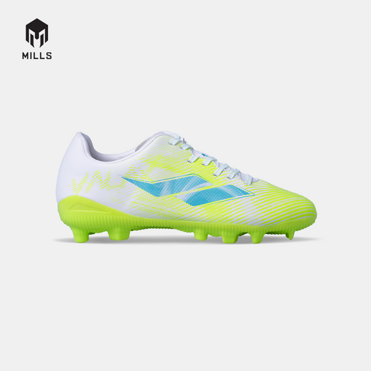 MILLS SEPATU SEPAKBOLA VALAX 2.0 FG JR WHITE/LASER.LIME 9208904