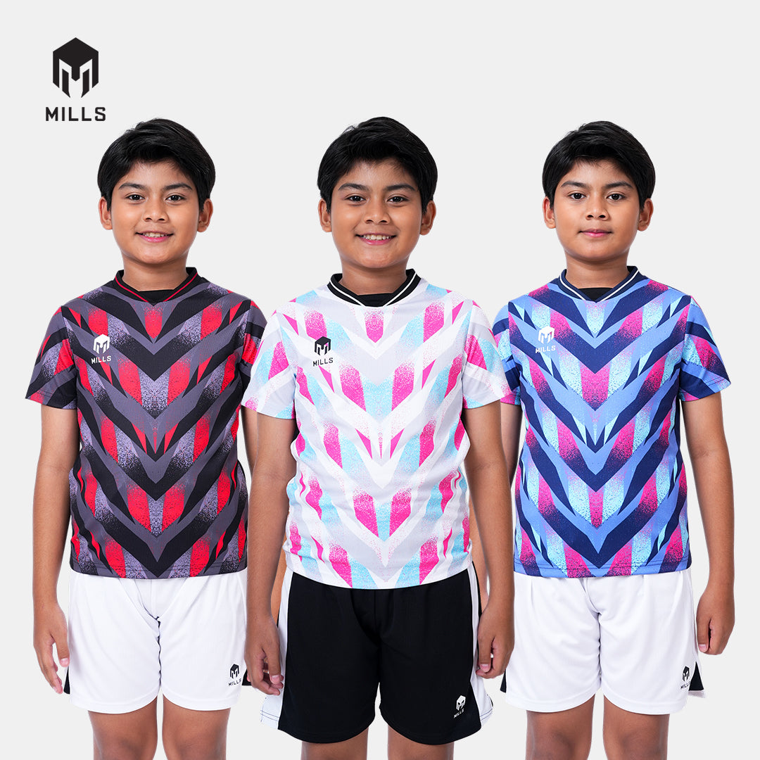MILLS BAJU OLAHRAGA SEPAKBOLA FUTSAL TYGOR FOOTBALL JERSEY KIDS 00100658
