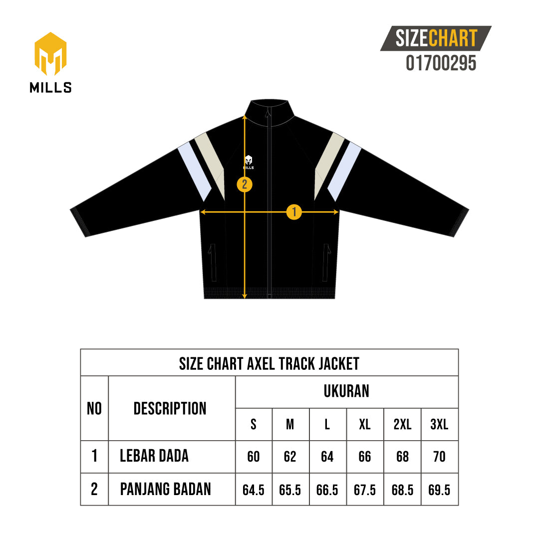 MILLS JACKET OLAHRAGA AXEL TRACK JACKET 01700295