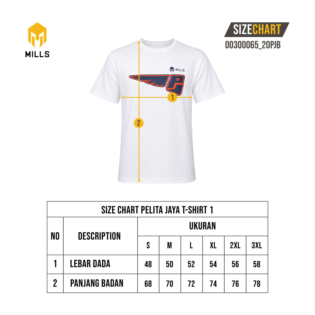 MILLS PELITA JAYA T-SHIRT WHITE 00300065