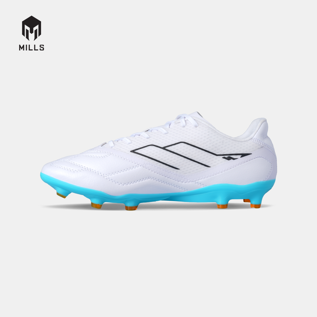 MILLS SEPATU SEPAKBOLA ASTRO SPARTAN M2 PRIME FG WHITE/JAVA.CYAN/AQUA.BLUE 9308301