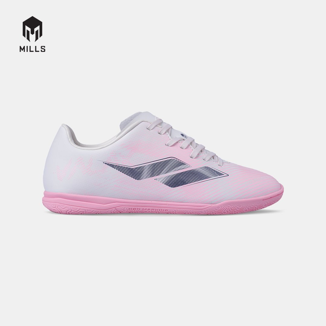 MILLS SEPATU FUTSAL VALAX 2.0 IN JR OFF.WHITE/COTTON.PINK 9808902