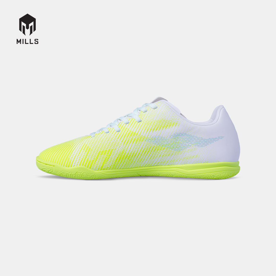 MILLS SEPATU FUTSAL VALAX 2.0 IN JR WHITE/LASER.LIME 9808904