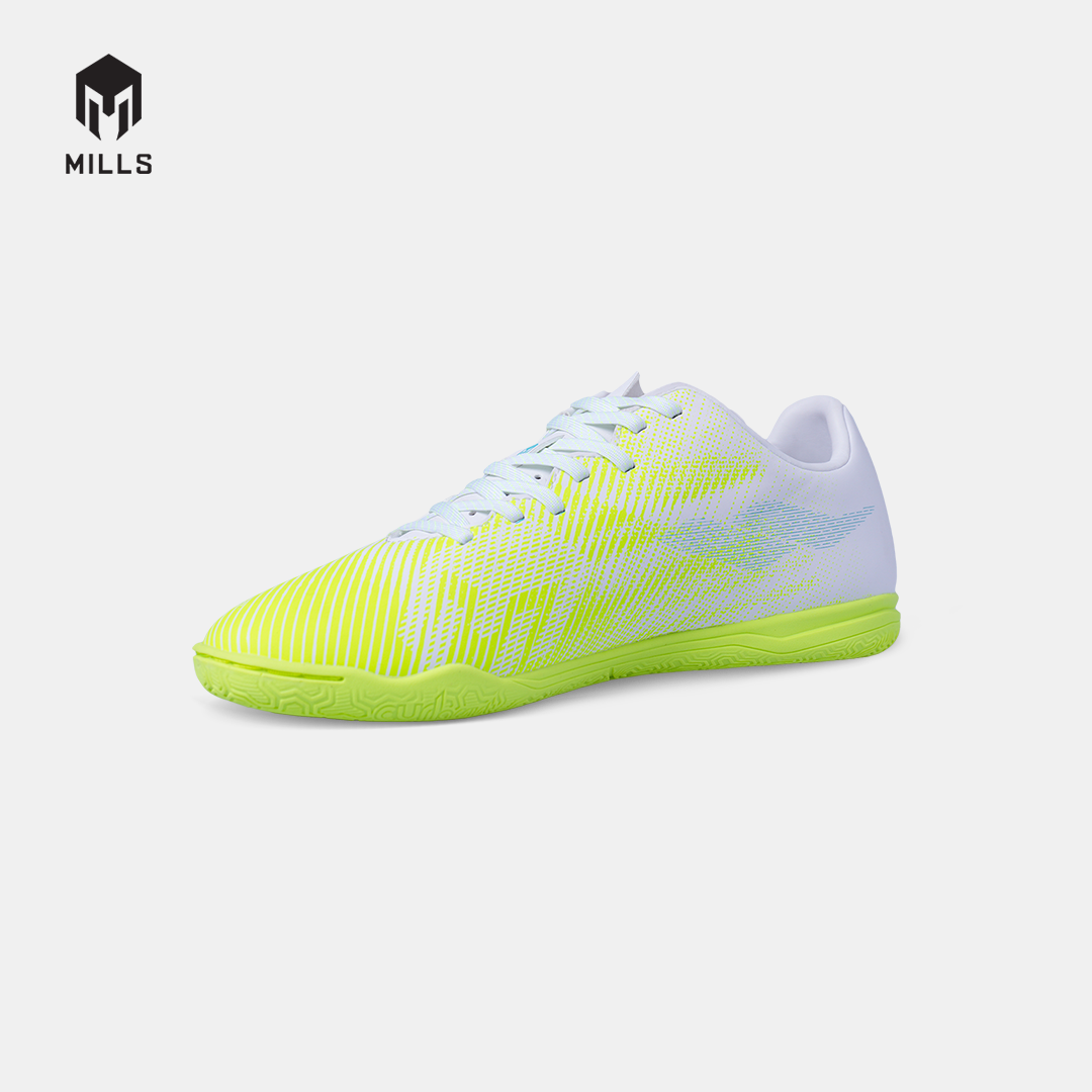 MILLS SEPATU FUTSAL VALAX 2.0 IN JR WHITE/LASER.LIME 9808904