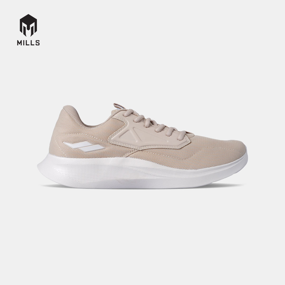 MILLS SEPATU LARI RUNNING SHOES EVANDER 2.0 BEIGE/OFF.WHITE 9703501
