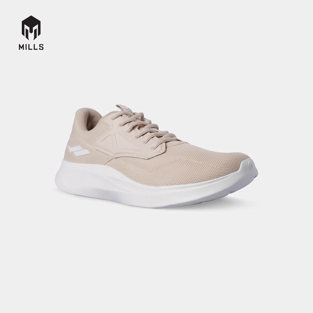 MILLS SEPATU LARI RUNNING SHOES EVANDER 2.0 BEIGE/OFF.WHITE 9703501