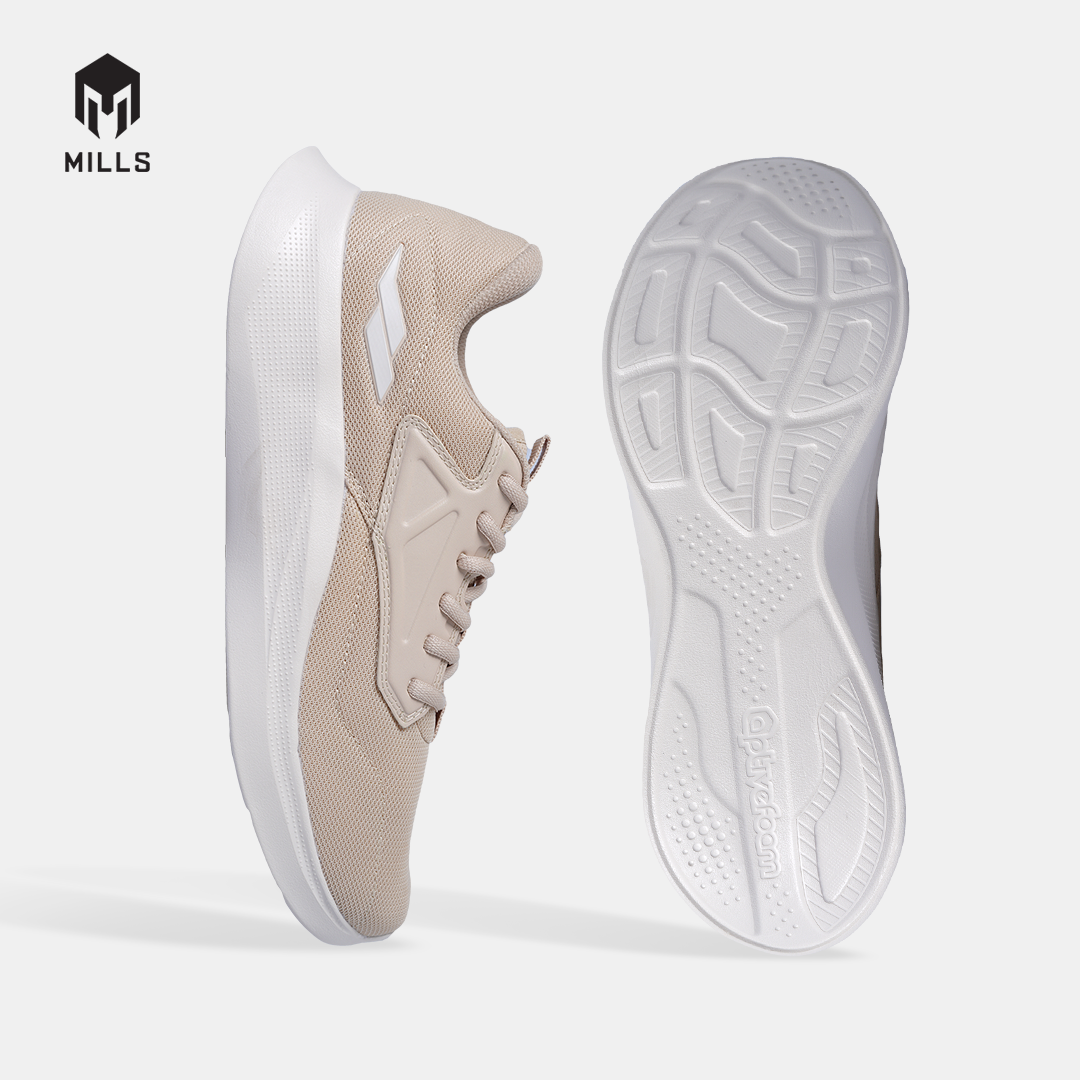 MILLS SEPATU LARI RUNNING SHOES EVANDER 2.0 BEIGE/OFF.WHITE 9703501