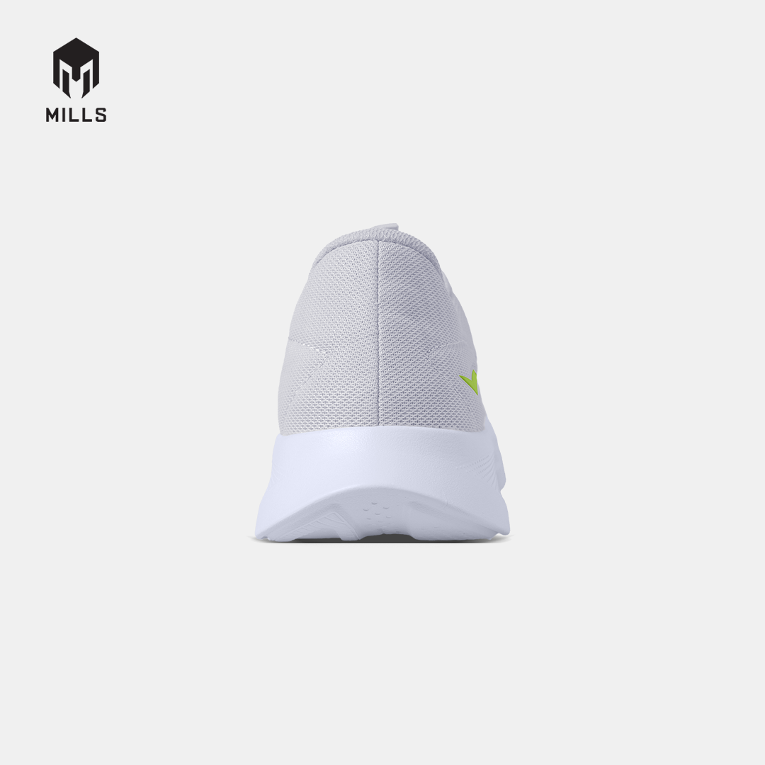 MILLS SEPATU LARI RUNNING SHOES EVANDER 2.0 COOL.GREY/LIME.GREEN 9703502