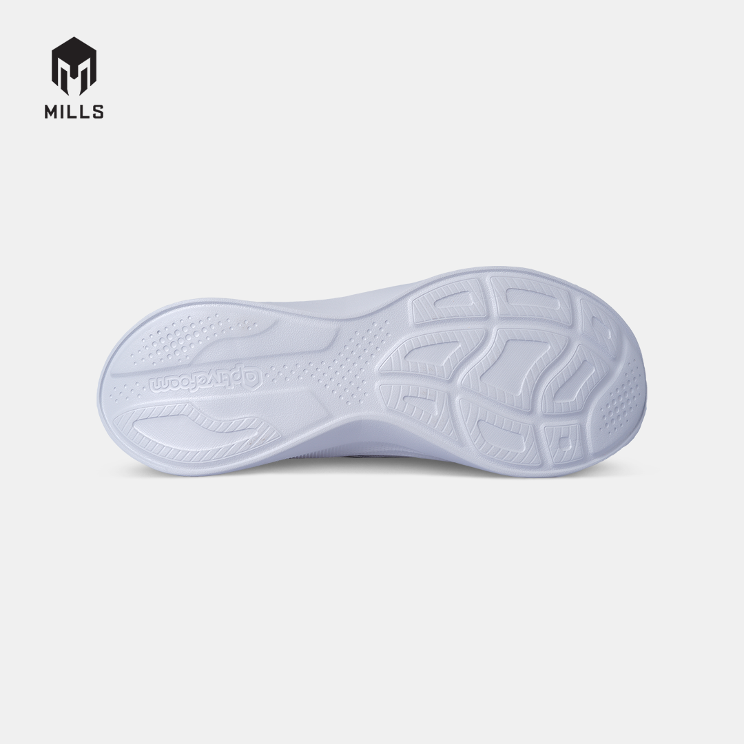 MILLS SEPATU LARI RUNNING SHOES EVANDER 2.0 COOL.GREY/LIME.GREEN 9703502