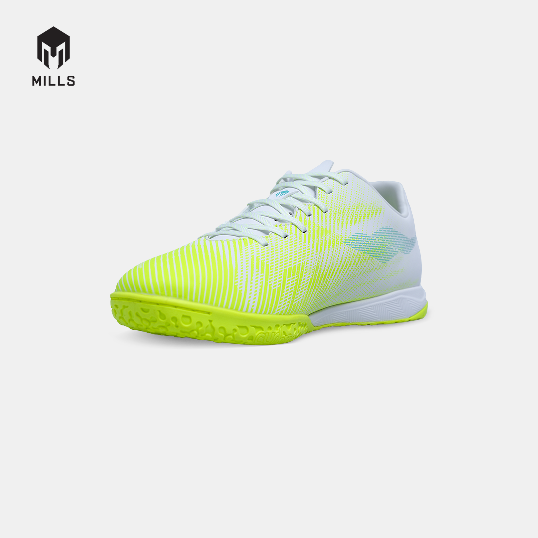 MILLS SEPATU FUTSAL VALAX 2.0 IN WHITE/LASER.LIME 9408904