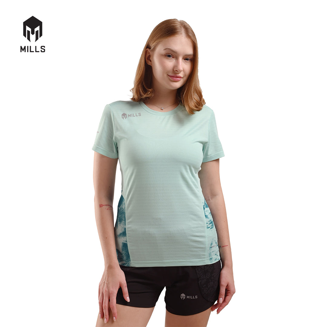 MILLS Baju Olahraga Running Lauf Running Tee Women 5009