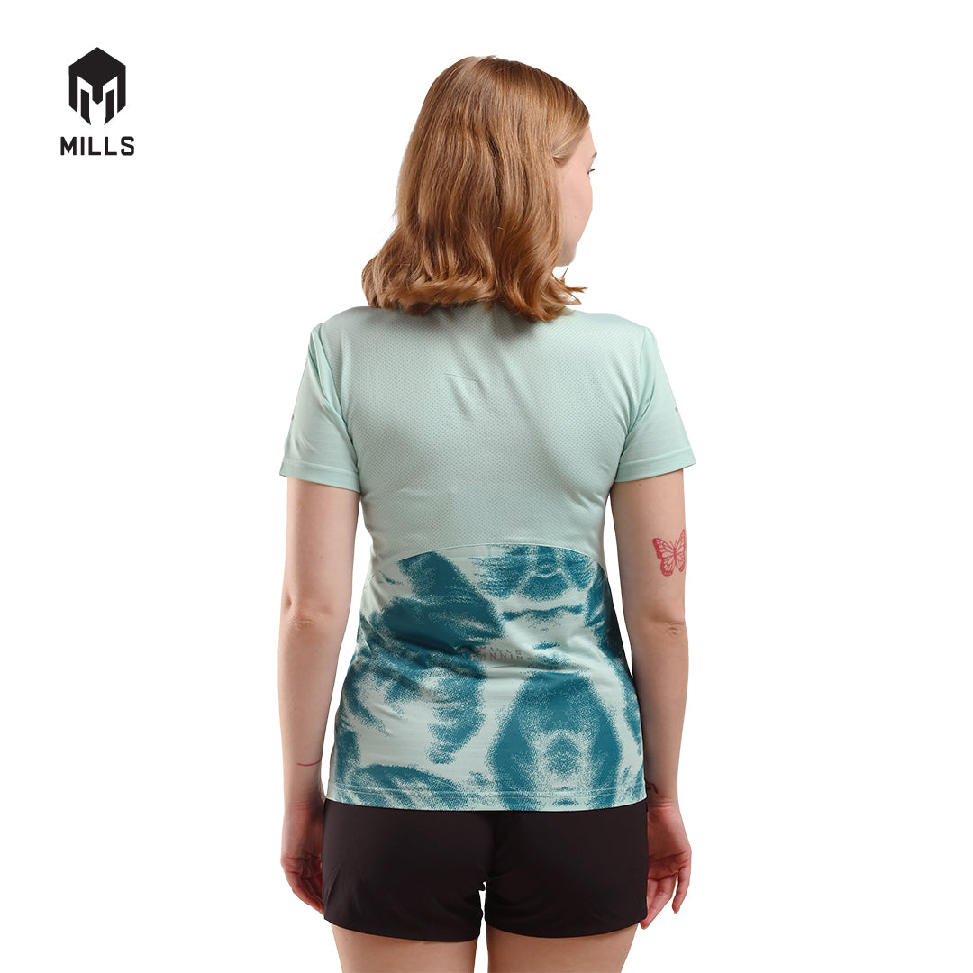 MILLS Baju Olahraga Running Lauf Running Tee Women 5009