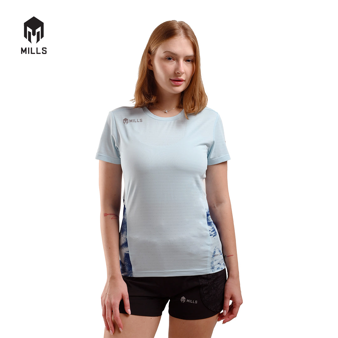 MILLS Baju Olahraga Running Lauf Running Tee Women 5009