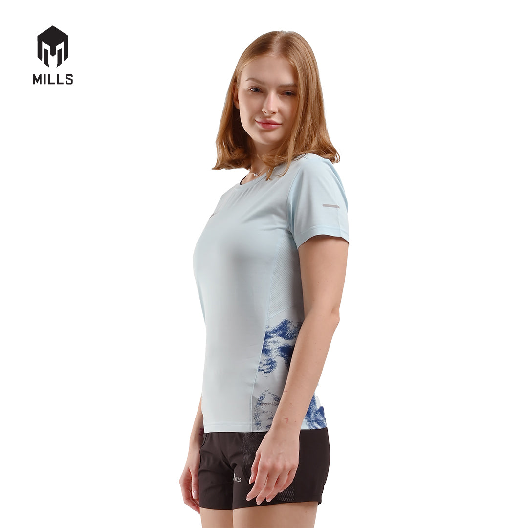 MILLS Baju Olahraga Running Lauf Running Tee Women 5009