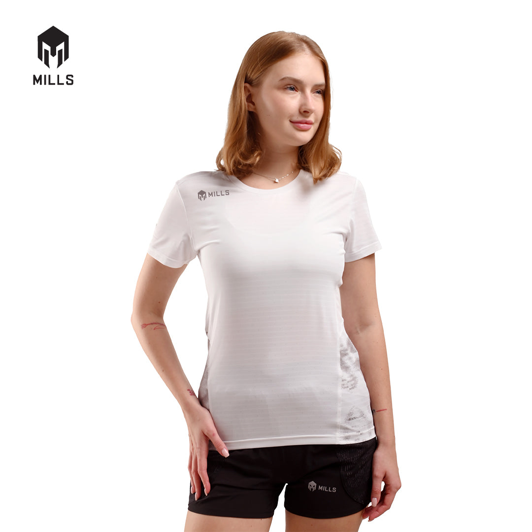 MILLS Baju Olahraga Running Lauf Running Tee Women 5009