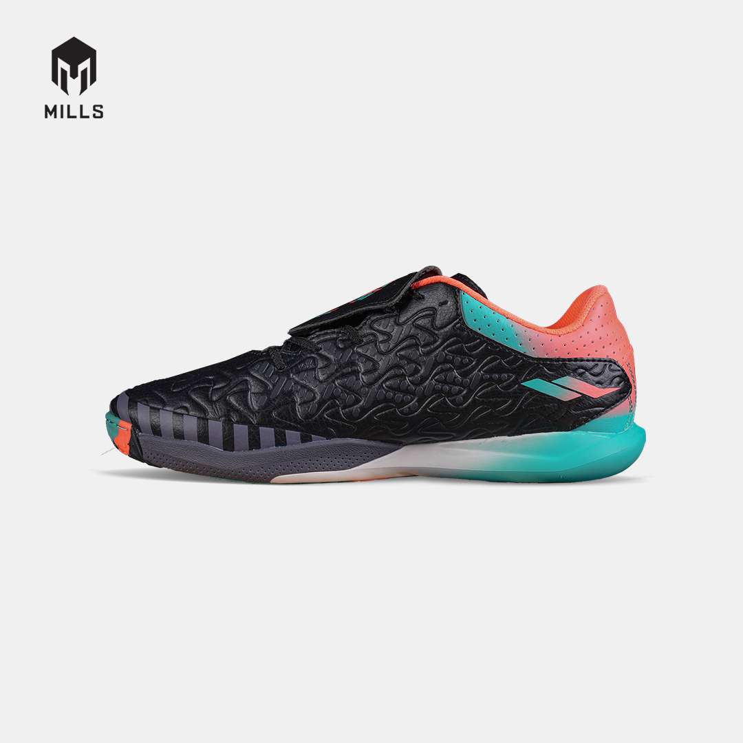 MILLS SEPATU FUTSAL VOLTASALA APEX M2 BBS II ELITE BLACK/MULTICOLOR 9503103