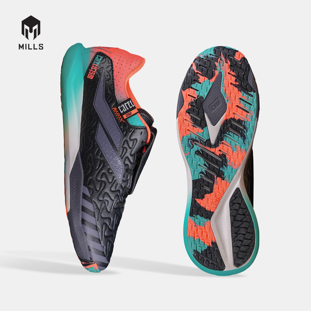 MILLS SEPATU FUTSAL VOLTASALA APEX M2 BBS II ELITE BLACK/MULTICOLOR 9503103