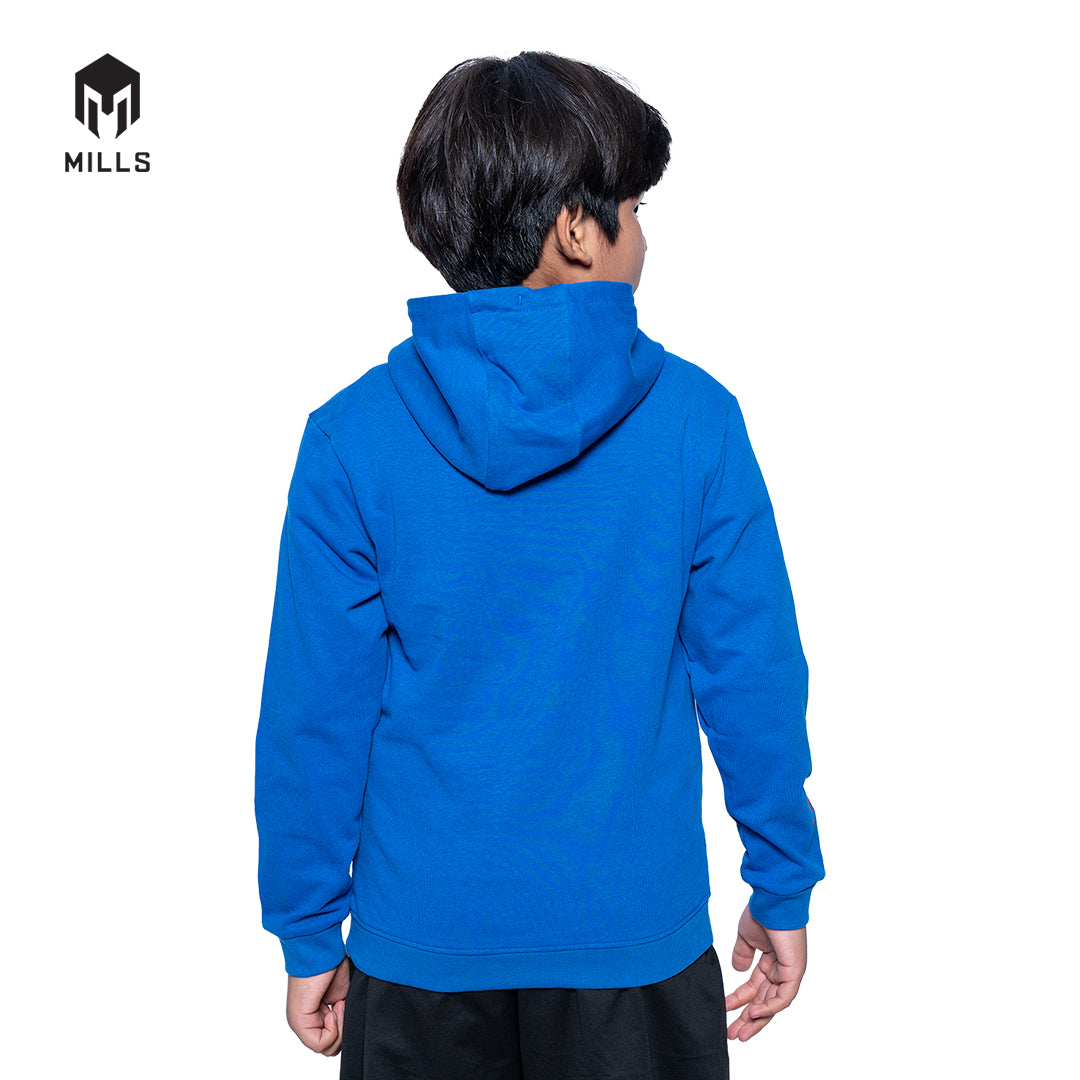 MILLS Superman Jaket Olahraga Hoodie Jacket Kids Royal Blue 31016DC