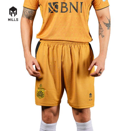 MILLS BHAYANGKARA FC HOME SHORT PLAYER ISSUE GOLD 3253BFC