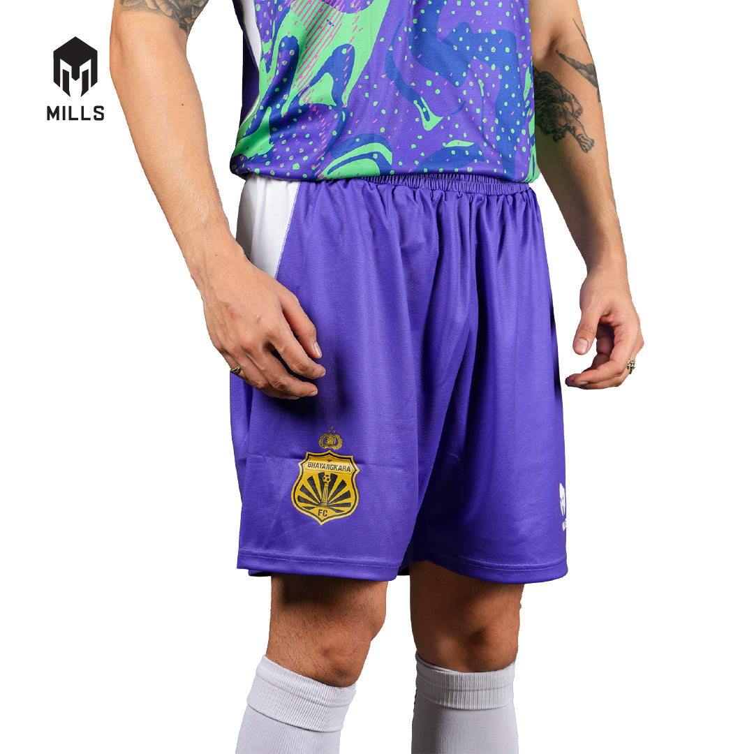 MILLS BHAYANGKARA FC GOALKEEPER HOME SHORT PLAYER ISSUE PURPLE 3255BFC