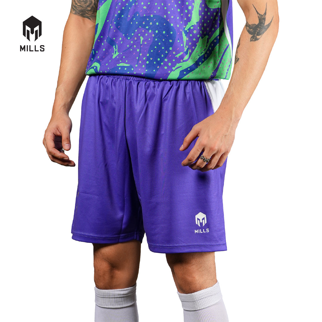 MILLS BHAYANGKARA FC GOALKEEPER HOME SHORT PLAYER ISSUE PURPLE 3255BFC