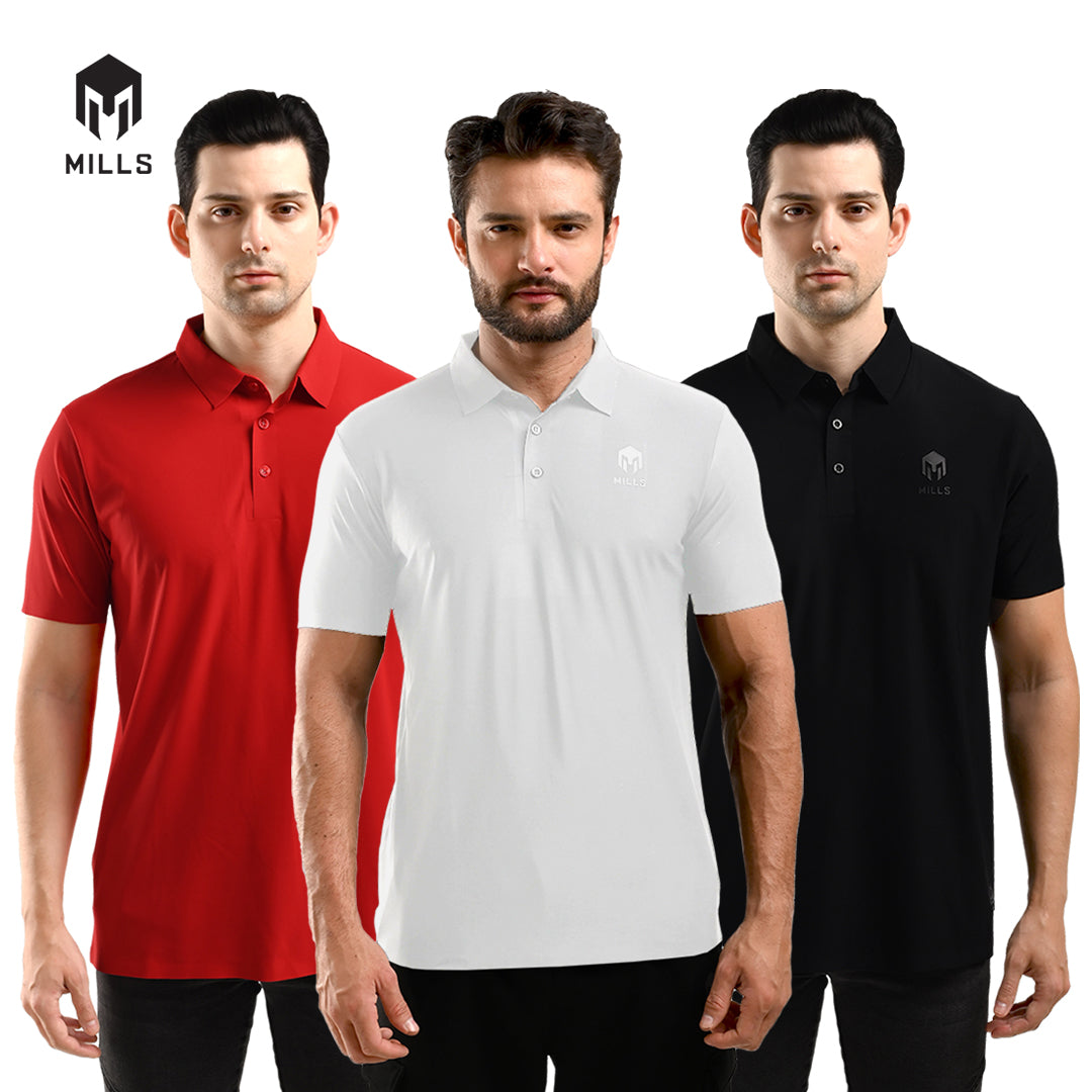 MILLS Polo Shirt Sport Style Force Polo Shirt 17104