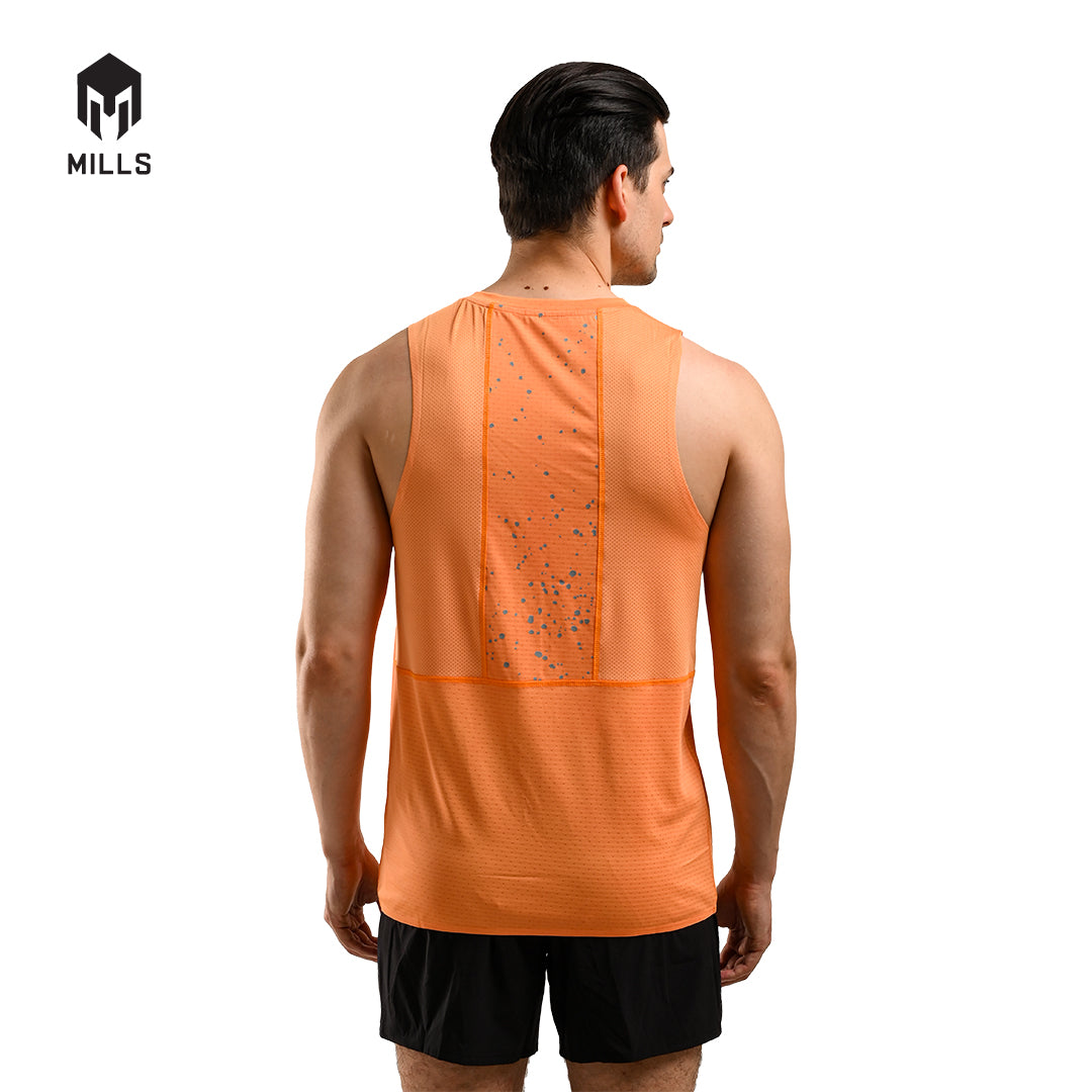 MILLS Singlet Running Dash Running Tank Sleeveless 4008