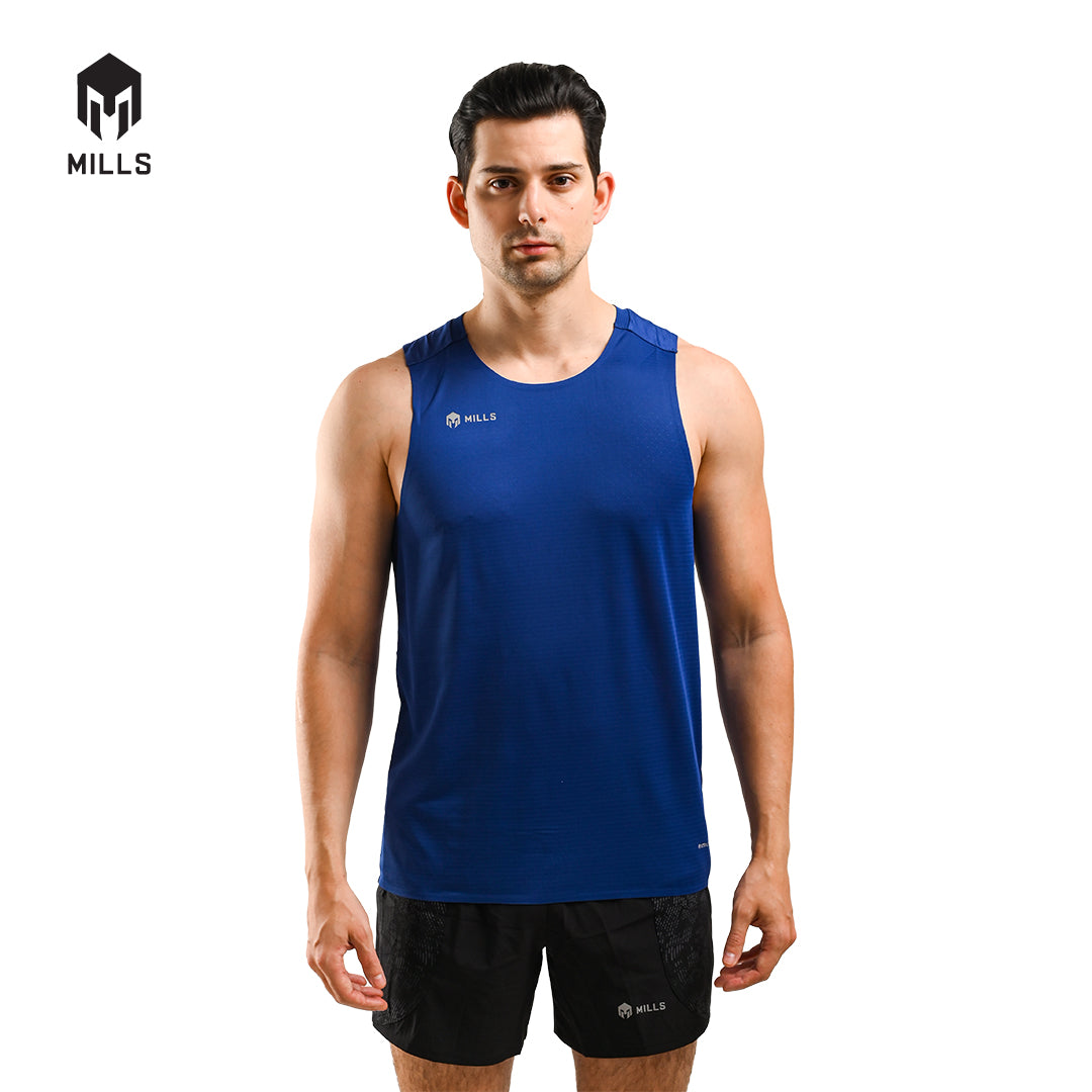 MILLS Singlet Running Dash Running Tank Sleeveless 4008