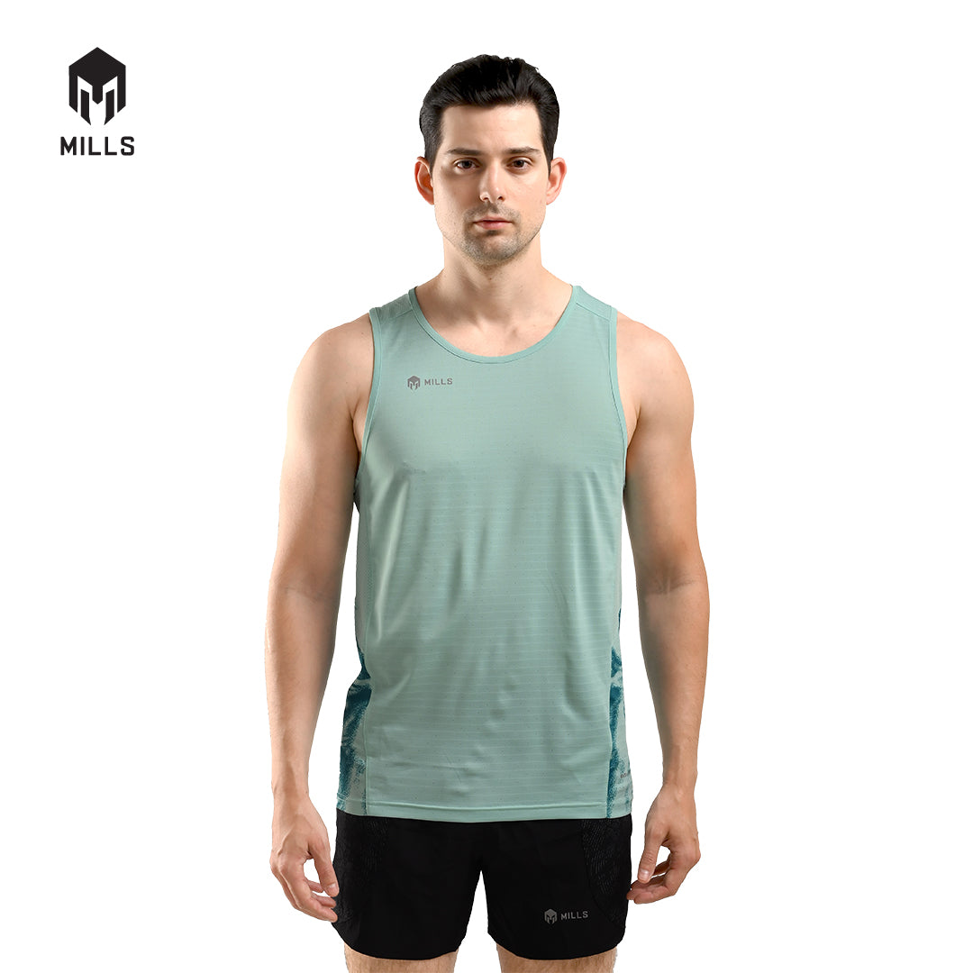 MILLS Singlet Running Lauf Running Tank Men 4009