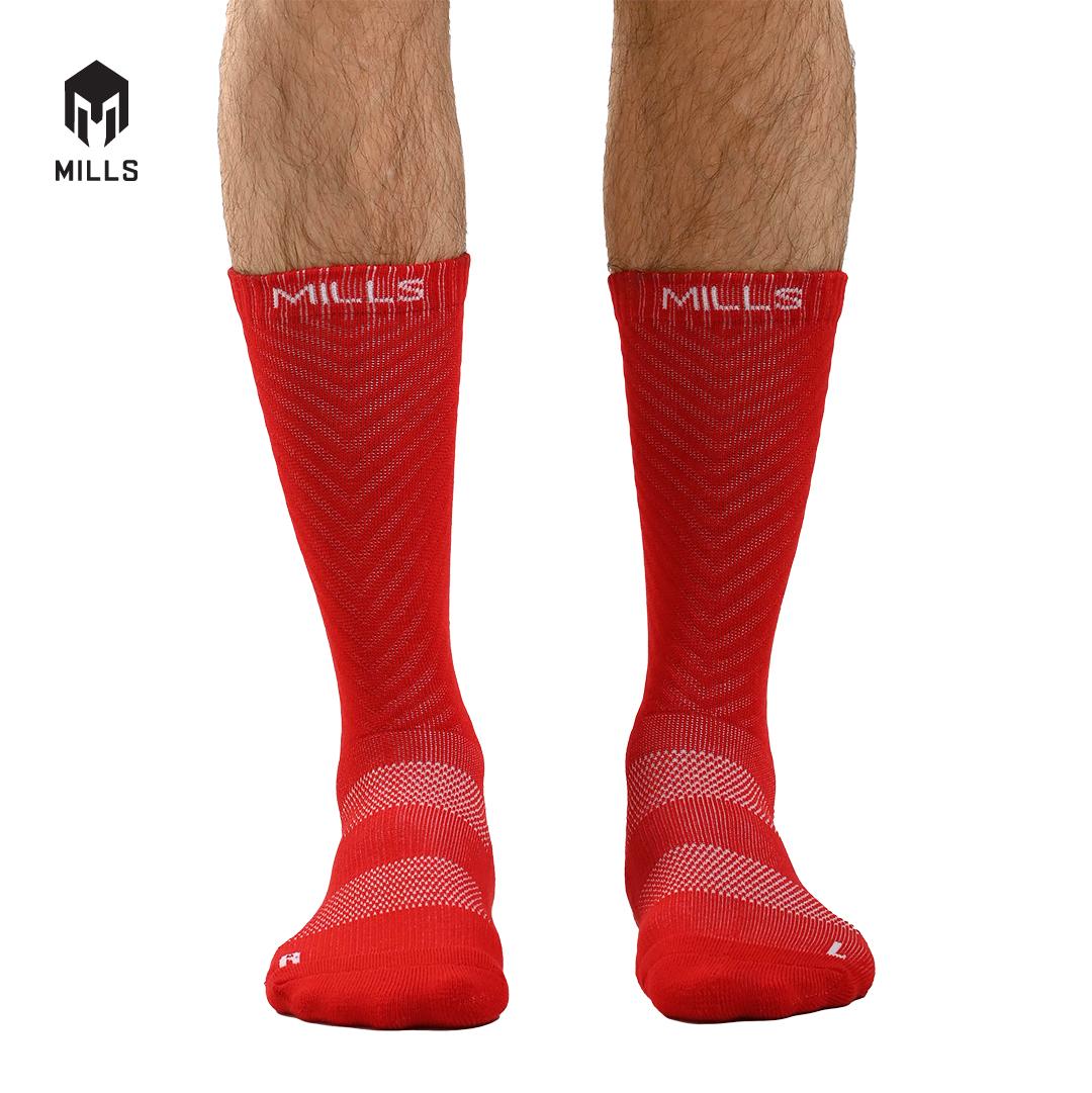 MILLS Kaos Kaki Olahraga Sport Quarter Anti Slip Socks 2.0 A1 2014