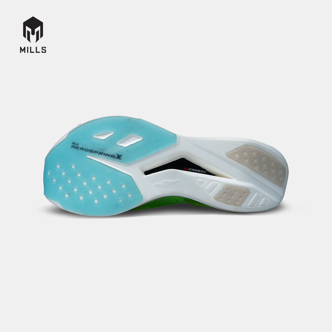 MILLS SEPATU LARI RUNNING SHOES ENERCHARGE M1 NEON.LIME/POSEIDON.BLUE/TURQOUISE 9105301