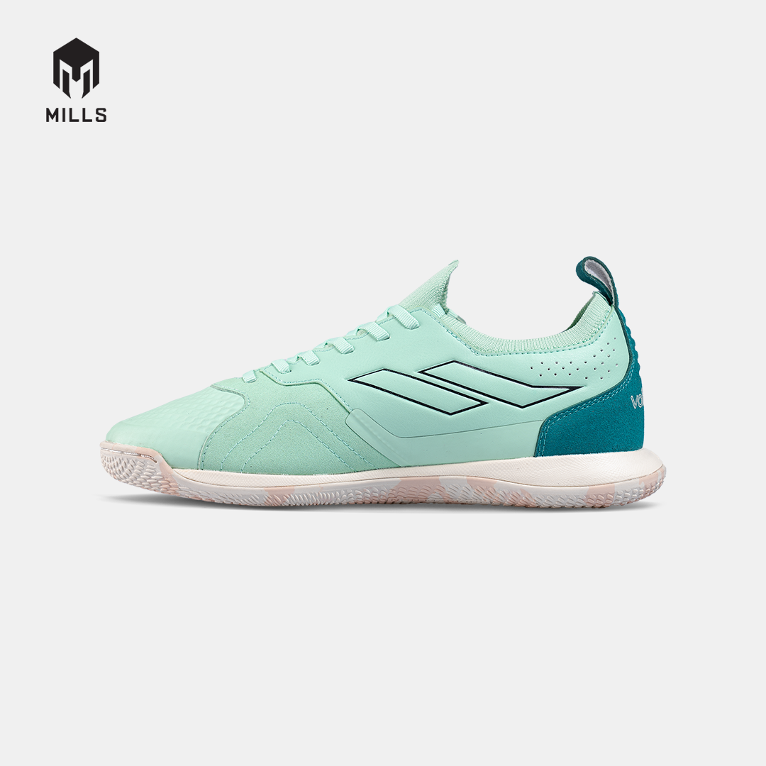 MILLS SEPATU FUTSAL VOLTASALA PRO NEMESIS SOFT.GREEN/ANTIQUE.WHITE/DARK.GREEN 9500906