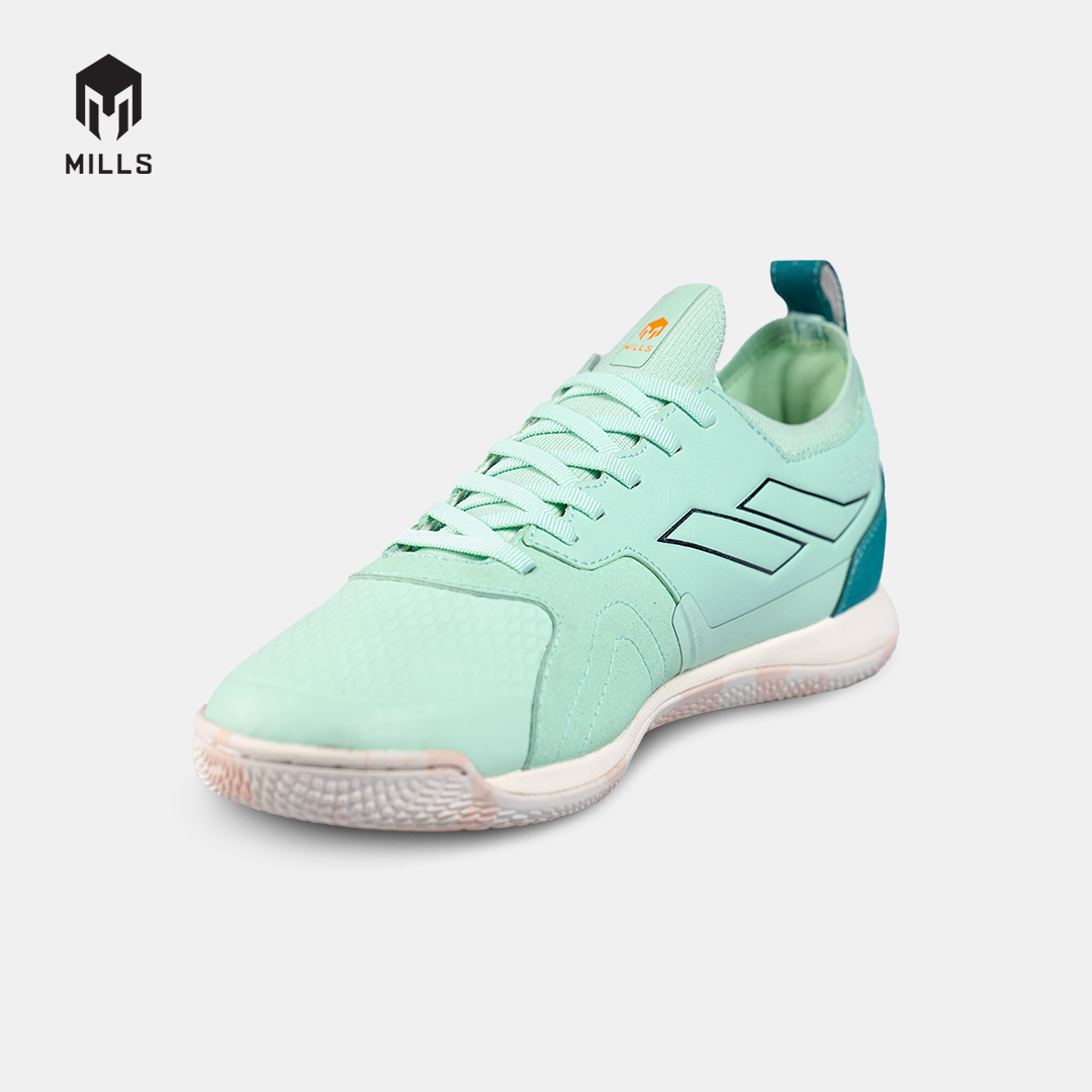 MILLS SEPATU FUTSAL VOLTASALA PRO NEMESIS SOFT.GREEN/ANTIQUE.WHITE/DARK.GREEN 9500906