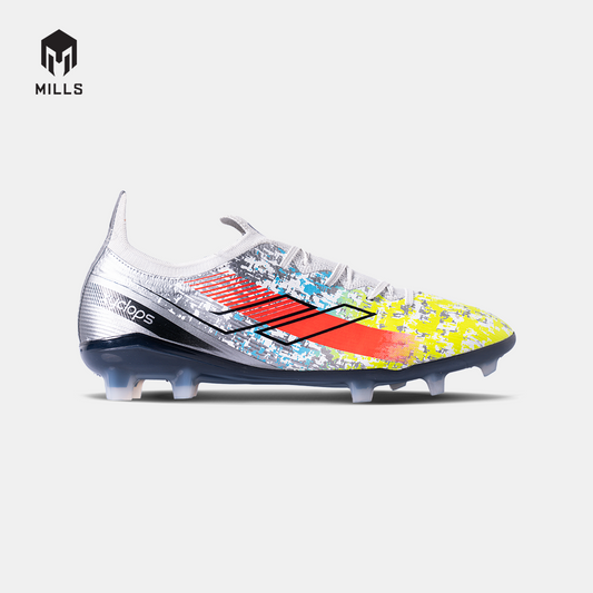MILLS Sepatu Sepakbola Xyclops Speedfreak FG Silver / Black / Rgb 9301605