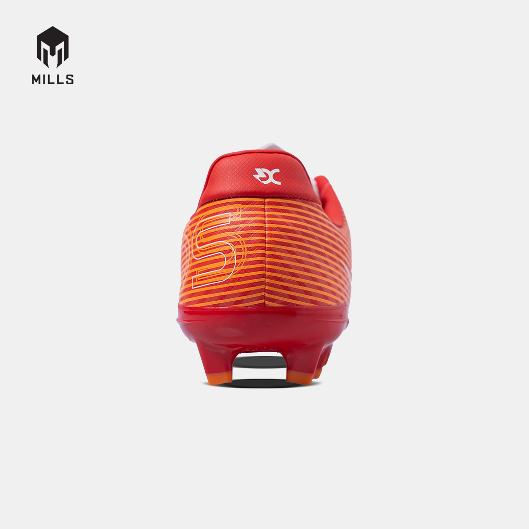 MILLS Sepatu Sepakbola Xyclops Helios Match FG Bright Red / White / Orange 9305701