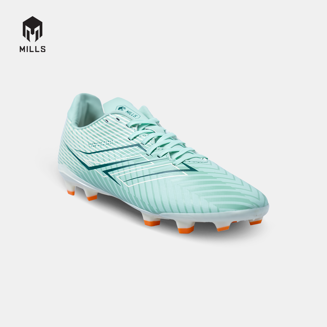 MILLS Sepatu Sepakbola Xyclops Helios Match FG Soft Green / Orange 9305703