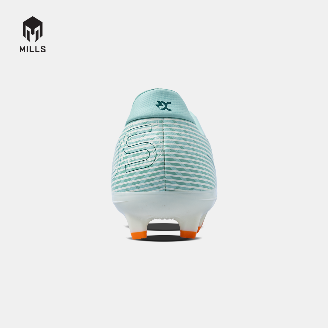 MILLS Sepatu Sepakbola Xyclops Helios Match FG Soft Green / Orange 9305703