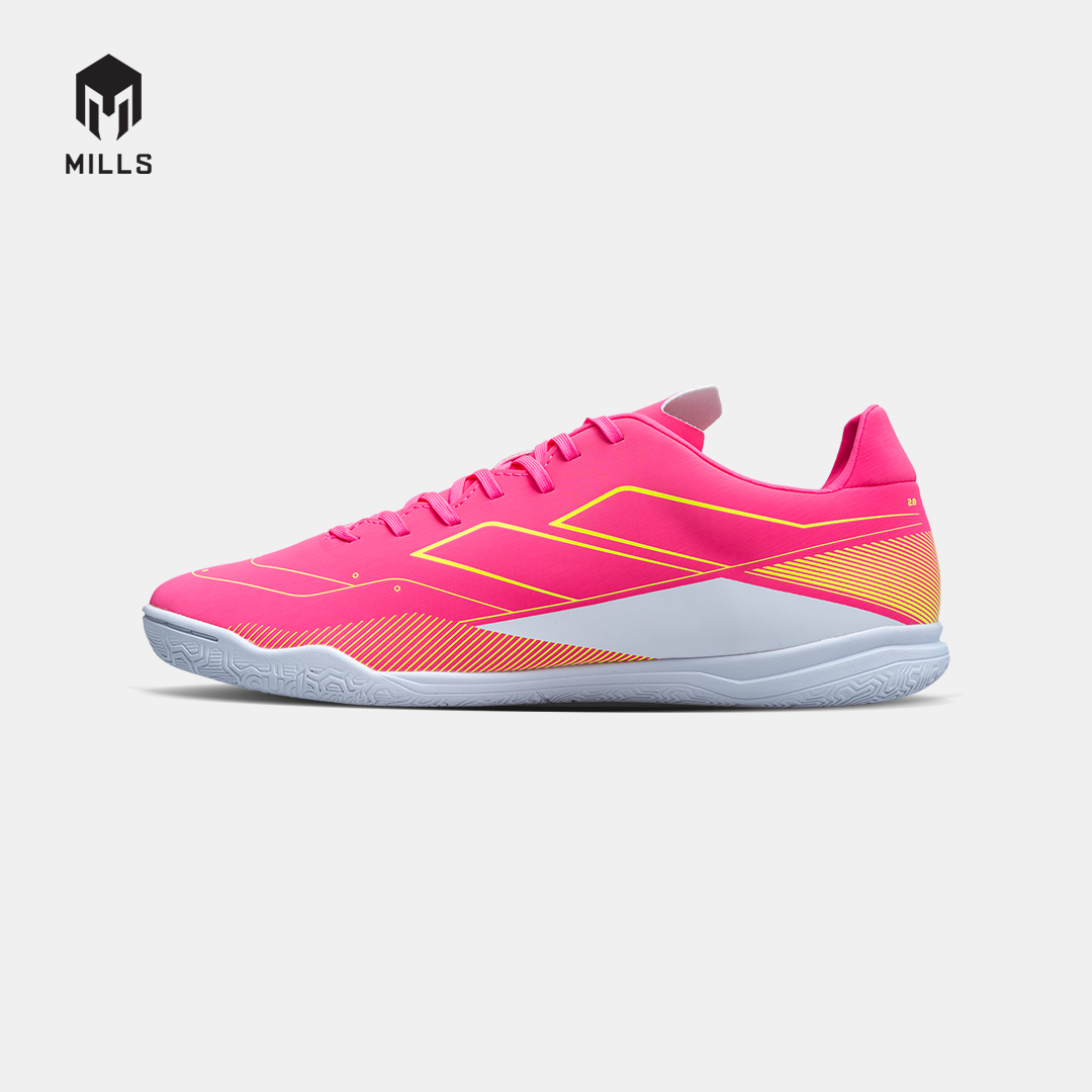 MILLS SEPATU FUTSAL VULCAN 2.0 IN MAGENTA/NEON/WHITE 9403302