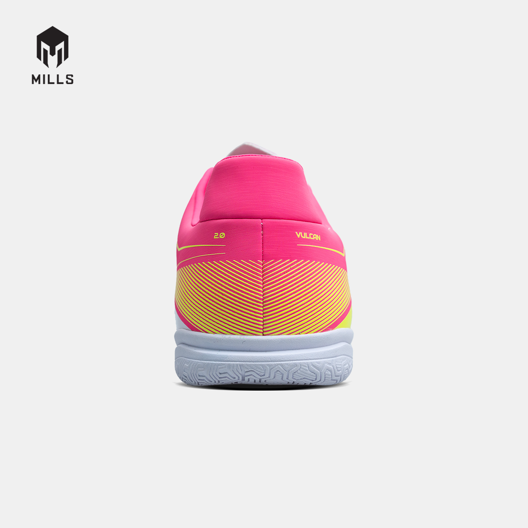 MILLS SEPATU FUTSAL VULCAN 2.0 IN MAGENTA/NEON/WHITE 9403302