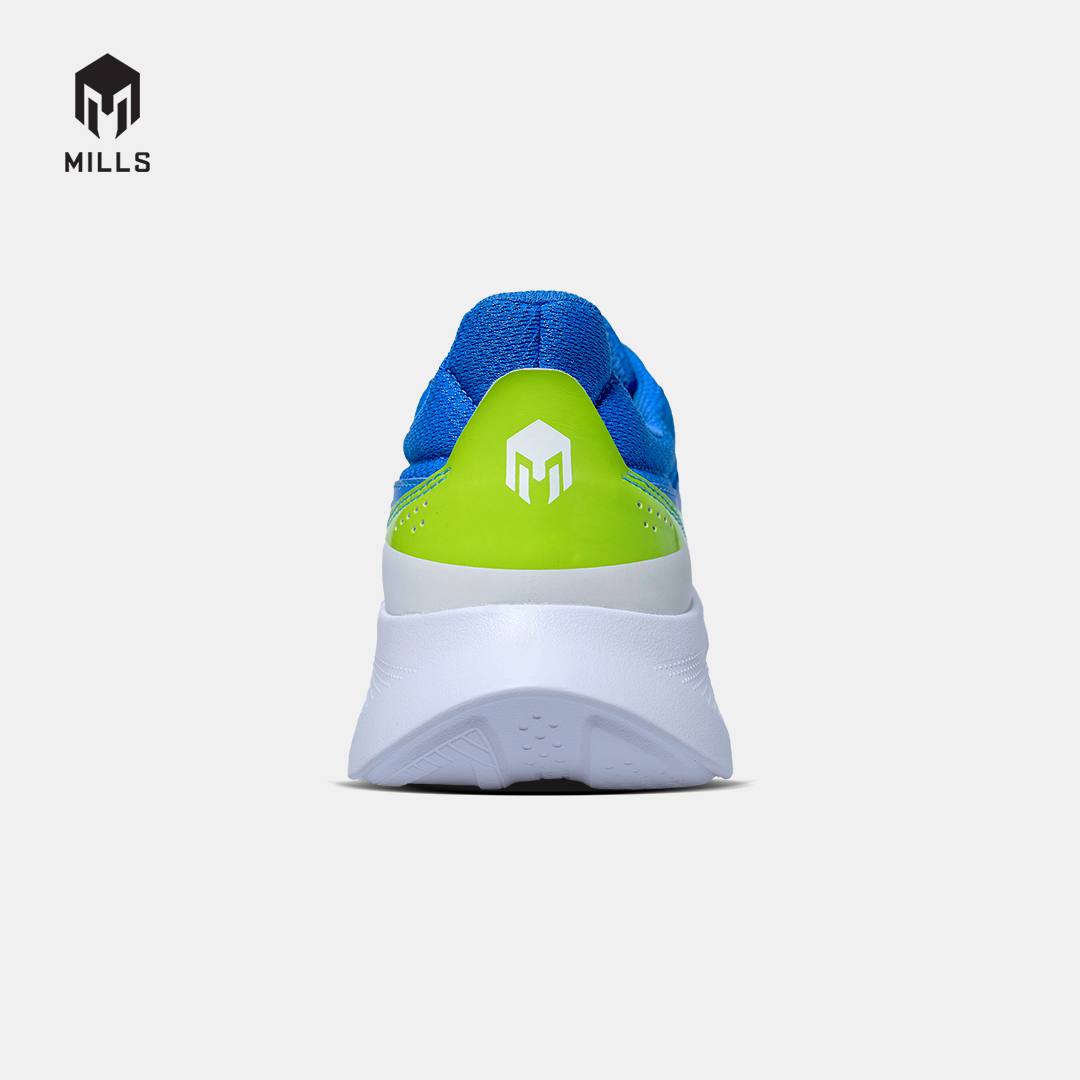 Mills Sepatu Sportstyle Shoes Echo Blue / White / LT Green 9702307