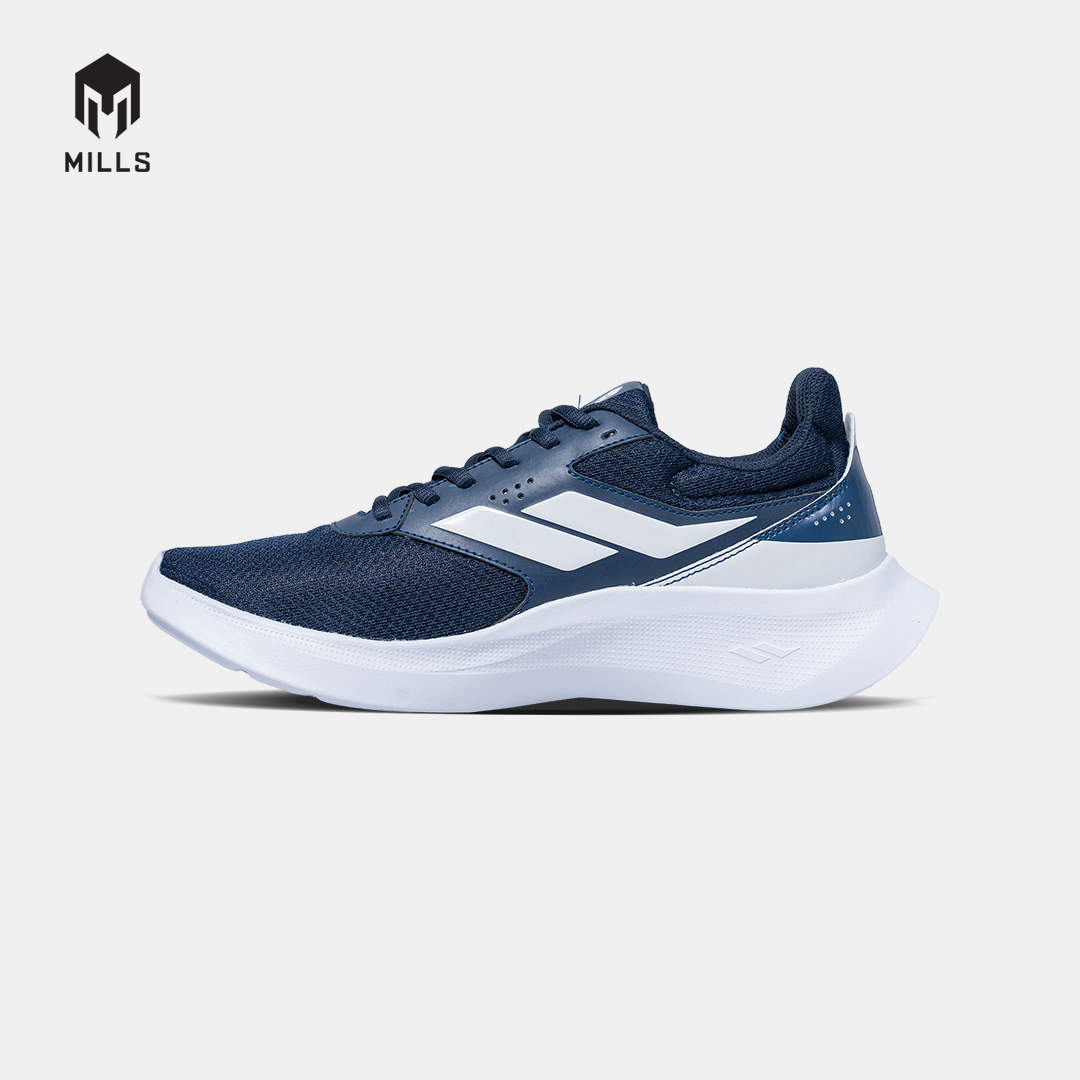 Mills Sepatu Sportstyle Shoes Echo Navy / White 9702306