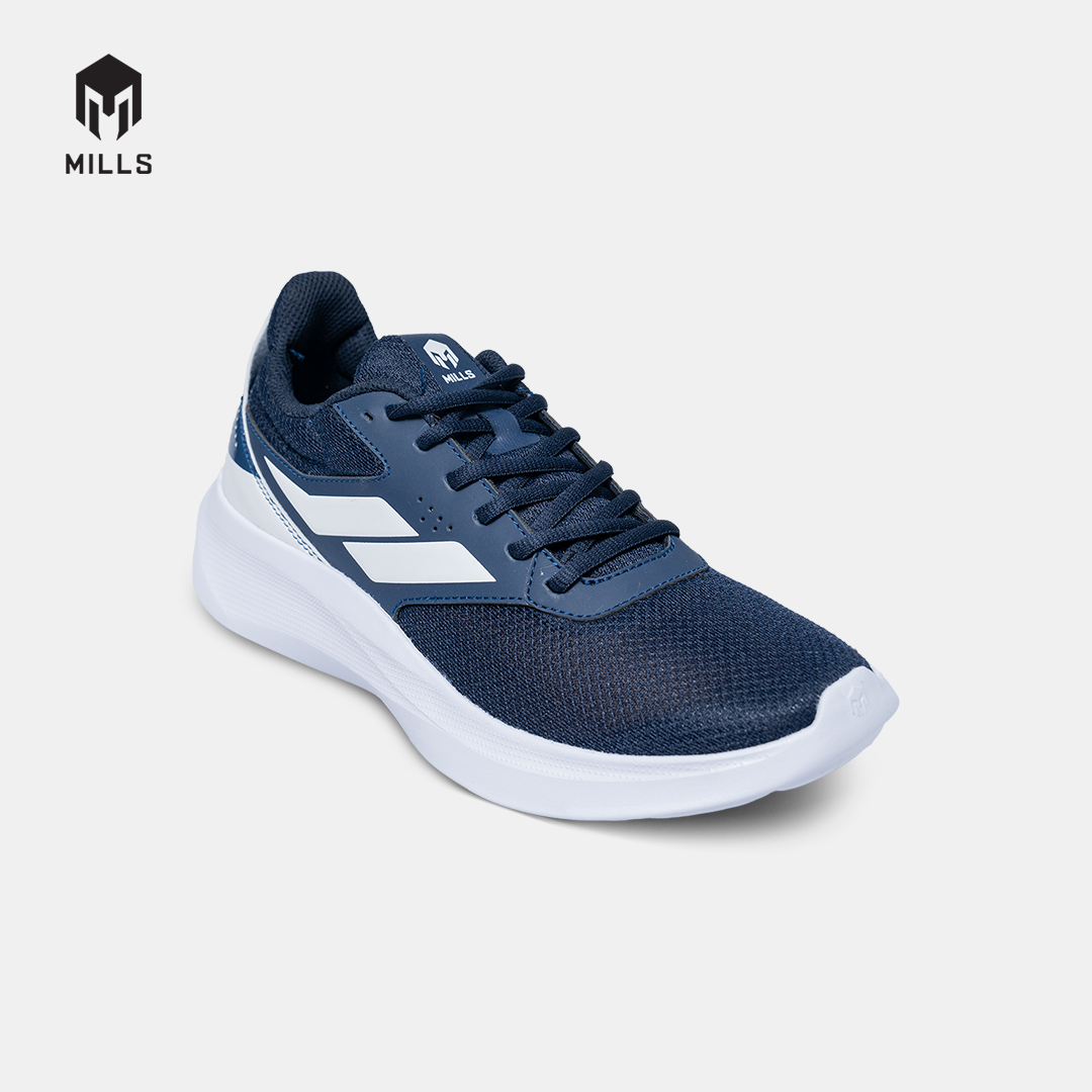 Mills Sepatu Sportstyle Shoes Echo Navy / White 9702306