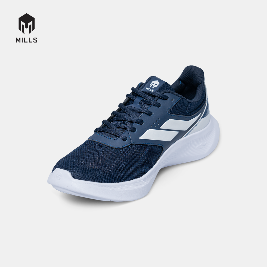 Mills Sepatu Sportstyle Shoes Echo Navy / White 9702306